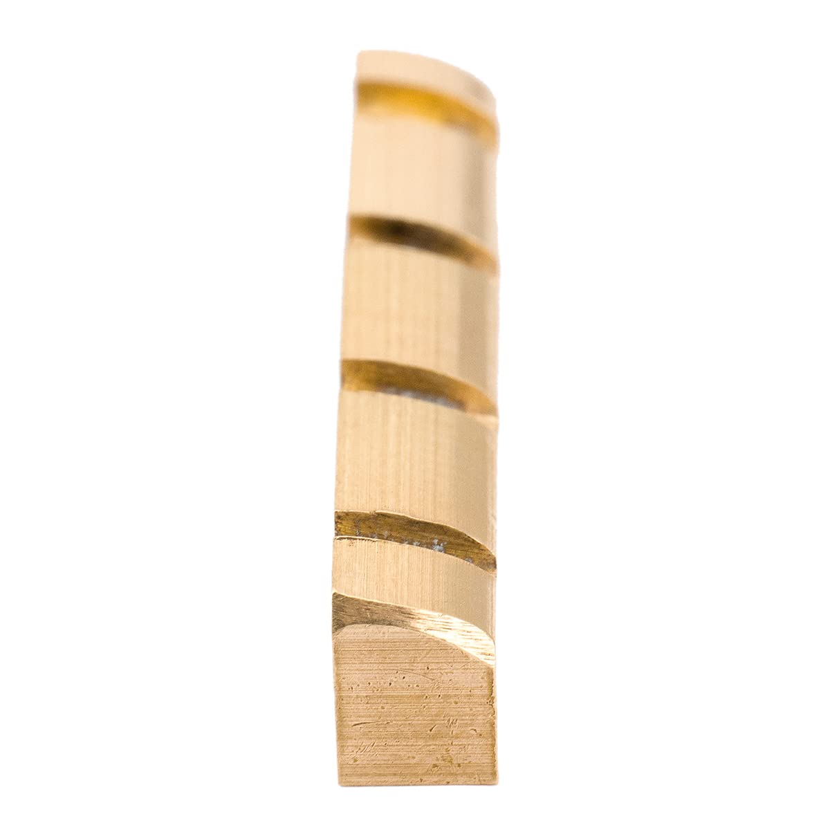 Musiclily Basic 4-String Slotted Electric Bass Brass Nut for Precision/Jazz Bass, 38x6x9mm